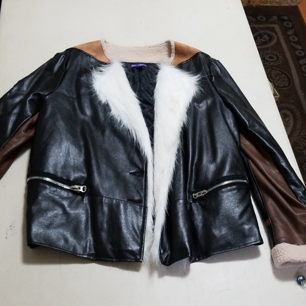 Womens leather jacket